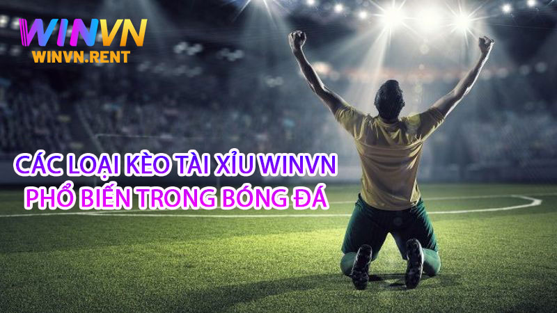 Các loại kèo tài xỉu Winvn phổ biến trong bóng đá